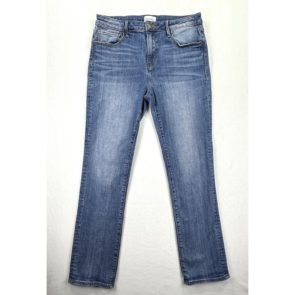 Sundance Driftwood Audrey Jeans Women 31x31 Blue Straight Leg Stretch Boho